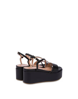 Corinto calfskin flatform wedge sandals Photo 3