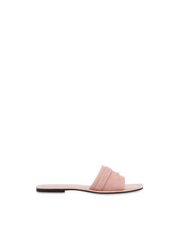 Ciabatta flat in camoscio Wave Photo 1