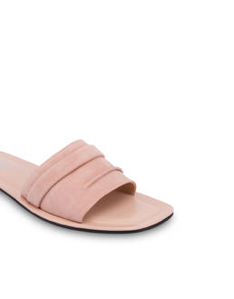 Ciabatta flat in camoscio Wave Photo 4