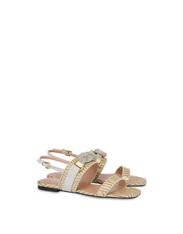 Marina woven fabric sandals Photo 2