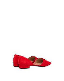 Wave suede ballerina d'Orsay flats Photo 3