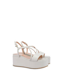 Corinto calfskin flatform wedge sandals Photo 2