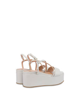 Corinto calfskin flatform wedge sandals Photo 3