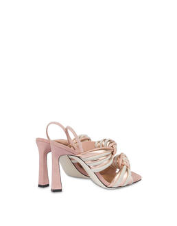 Garden Party sandals in laminated nappa and suede Photo 3