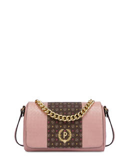 Borsa a spalla stampa intrecciata The Way Photo 1