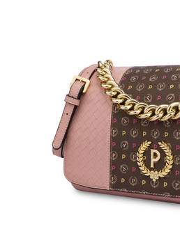 Borsa a spalla stampa intrecciata The Way Photo 5