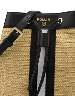 Borsa a secchiello in rafia Natural Feeling Photo 5