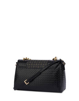 Borsa a spalla stampa intrecciata The Way Photo 3