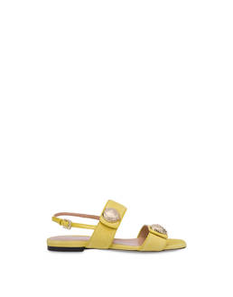 Queen flat suede sandals Photo 1