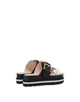Sandali flatform in vitello Essence Photo 3