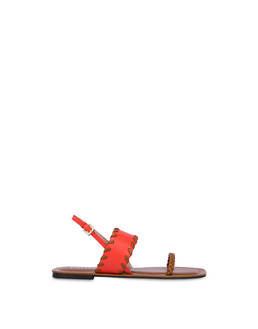 Italian Savoir Fair calfskin flat sandals Photo 1