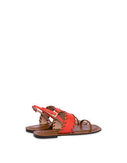 Italian Savoir Fair calfskin flat sandals Photo 3