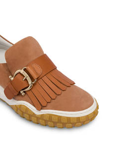 Slip-on sneakers in nabuk Run About Photo 4