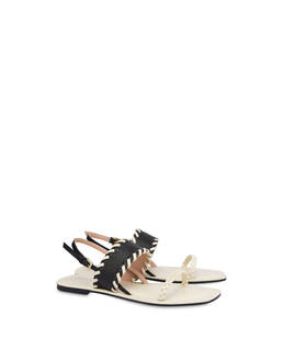 Sandali flat in vitello Italian Savoir Fair Photo 2