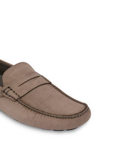 Mocassini in nabuk Driver Shoes Photo 5