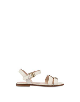 Maggie flat sandals in calfskin Photo 1