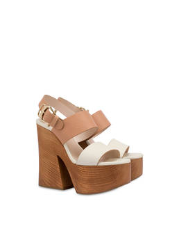 Essence platform sandal in calfskin Photo 2
