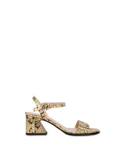 Kate python print calfskin sandals Photo 1