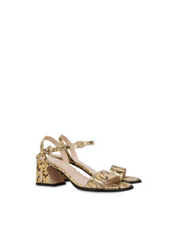 Kate python print calfskin sandals Photo 2