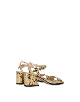 Kate python print calfskin sandals Photo 3