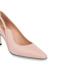 Drops calfskin pumps Photo 4
