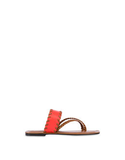 Italian Savoir Faire thong sandals in calfskin Photo 1