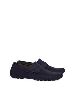 Mocassini in nabuk traforato Driver Shoes Photo 2