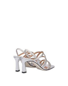 Golden Rainbow mirror laminated sandals Photo 3