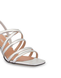 Golden Rainbow mirror laminated sandals Photo 4