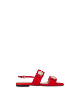 Queen flat suede sandals Photo 1