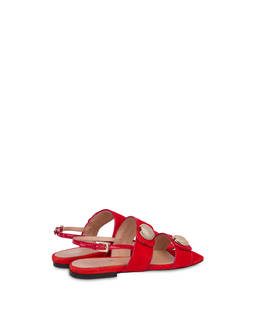 Queen flat suede sandals Photo 3