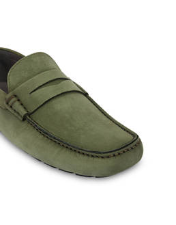 Mocassini in nabuk Driver Shoes Photo 5