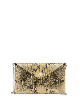 Pochette Mail con stampa animalier laminata Photo 1