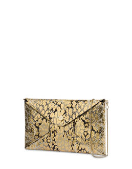 Pochette Mail con stampa animalier laminata Photo 2