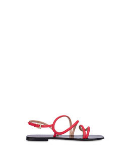 Drops flat sandals in calfskin Photo 1