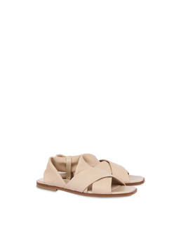 Easy flat sandal in nappa Photo 2