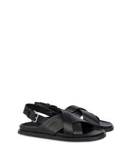 Sandali incrociati in nappa Natural Feeling Photo 2