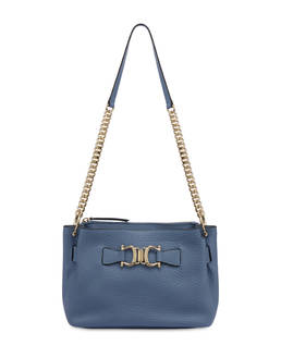 Borsa a tracolla in vitello Marlene Photo 1