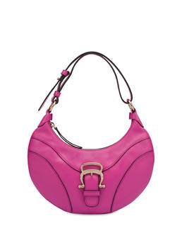 Borsa a spalla in vitello Cabiria Buckle Photo 1