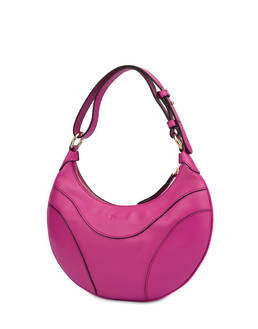 Borsa a spalla in vitello Cabiria Buckle Photo 3