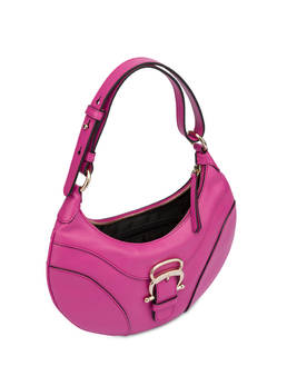 Borsa a spalla in vitello Cabiria Buckle Photo 4