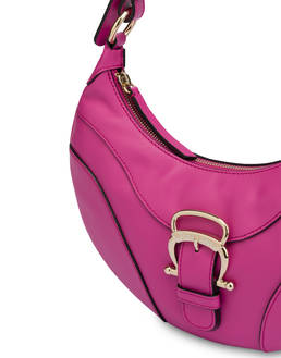 Borsa a spalla in vitello Cabiria Buckle Photo 5
