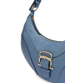 Borsa a spalla in vitello Cabiria Buckle Photo 5