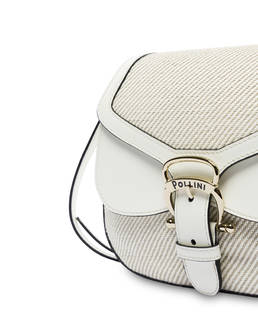 Petalo bag in rafia e vitello Photo 5