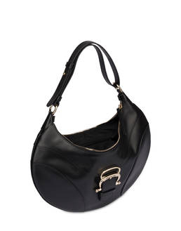 Borsa a spalla in vitello Cabiria Buckle Photo 4