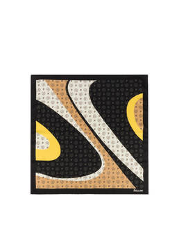 Foulard in seta 70's Heritage Print Photo 3