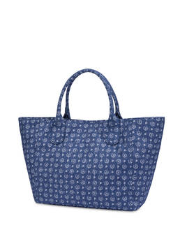 Borsa tote Heritage Denim Jacquard Photo 3