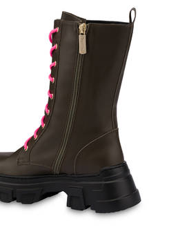 Lady Brave combat boot in calfskin Photo 4