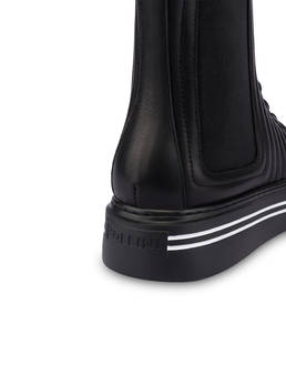 High sneakers in nappa matelassé Doona Photo 4