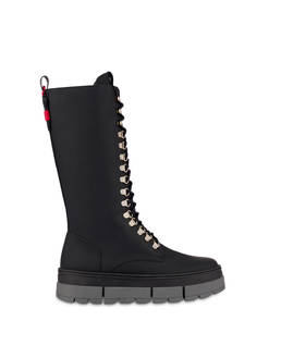 Pollini Ice Cracker crust leather boots Photo 1